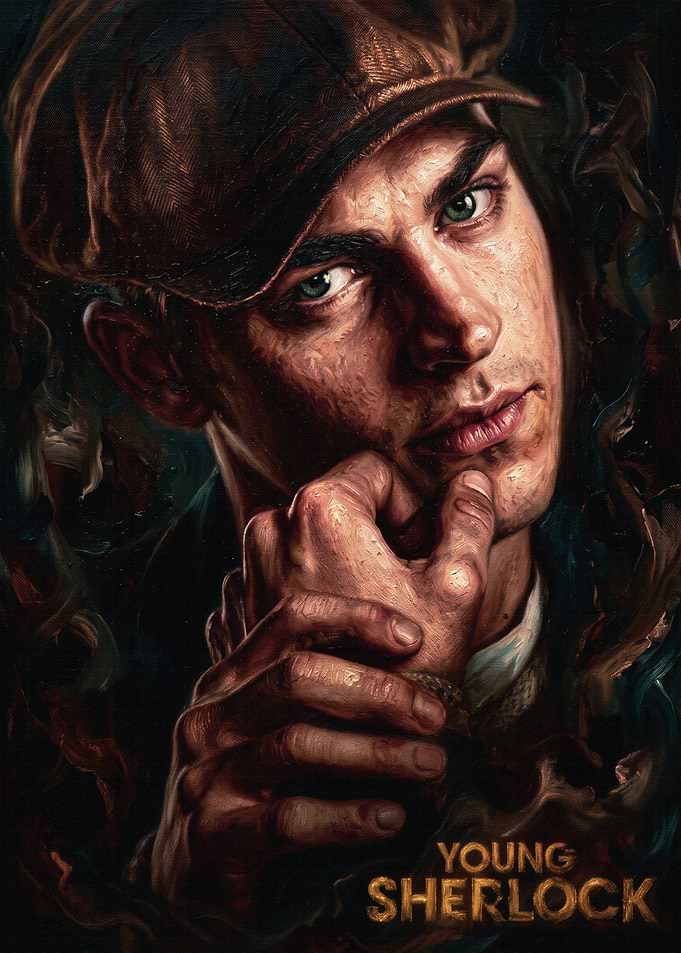 Young Sherlock Portrait Poster