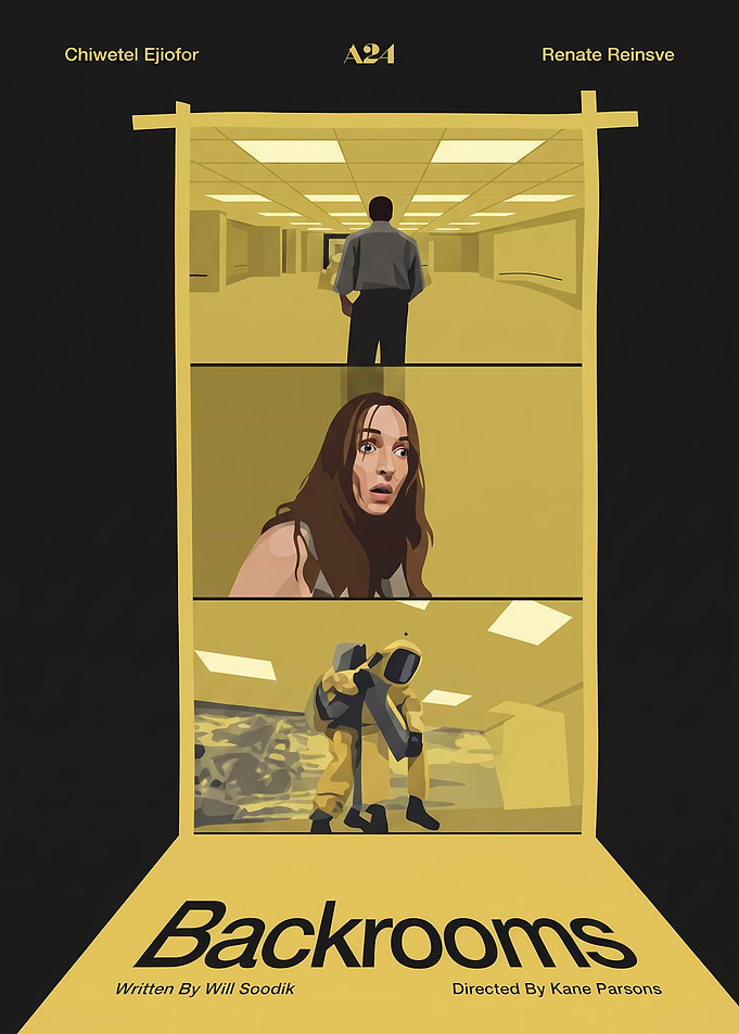 Backrooms Movie Poster Concept