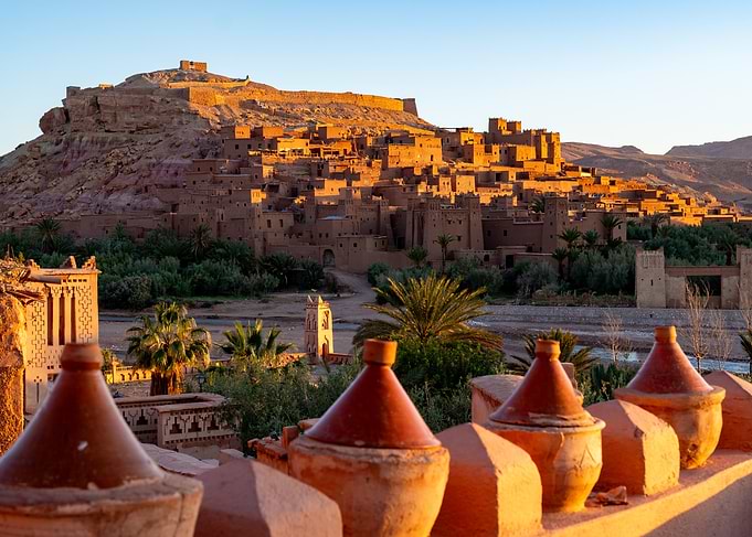 Ait Benhaddou at Golden Hour