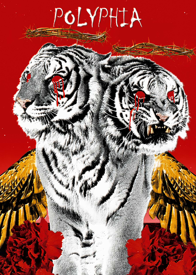 Polyphia Two-Headed Tiger Art