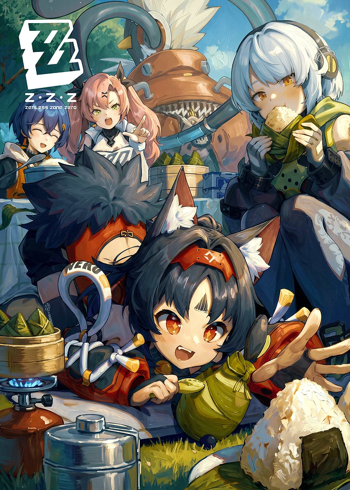Zenless Zone Zero Picnic Illustration
