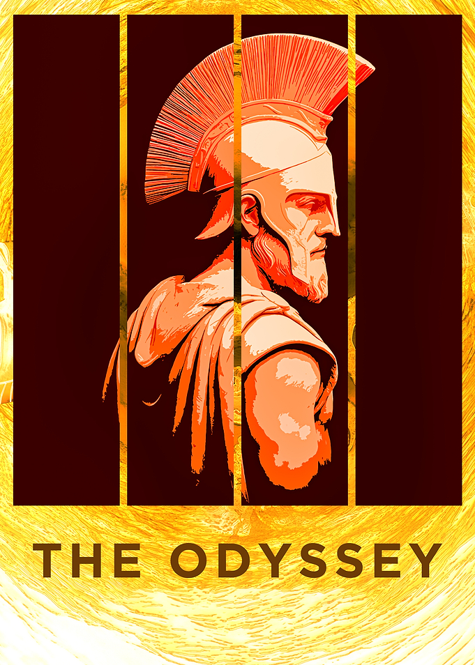 The Odyssey Greek Warrior Poster