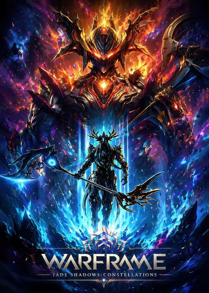 Warframe Jade Shadows Constellations Poster