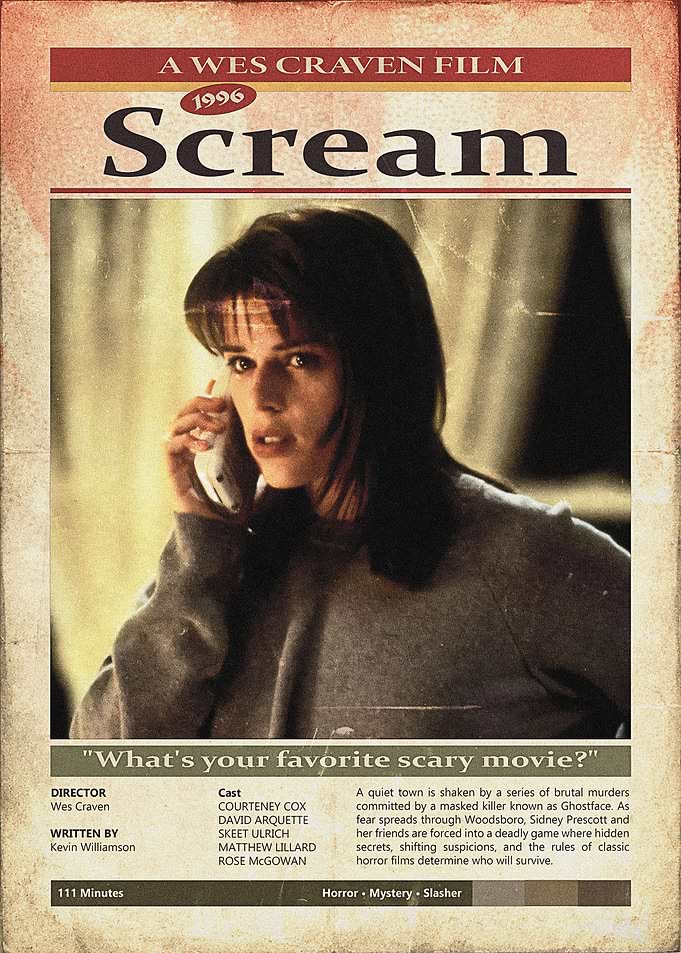 Scream 1996 Movie Poster