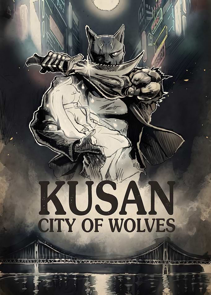 Kusan: City of Wolves Poster