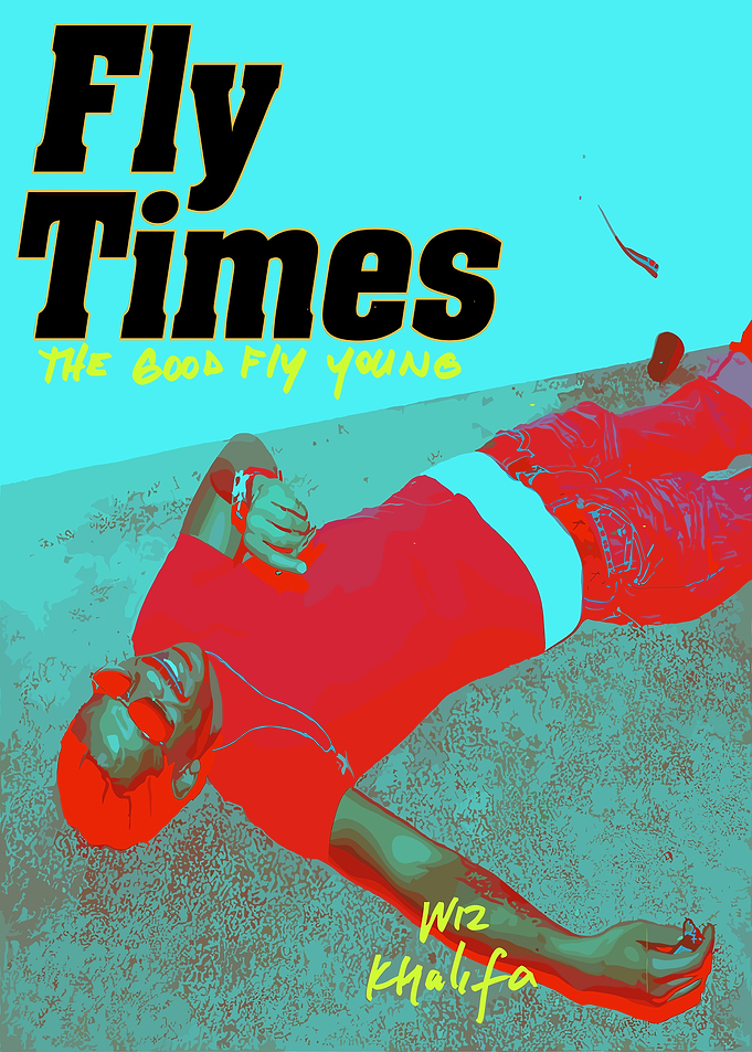 Wiz Khalifa Fly Times Poster