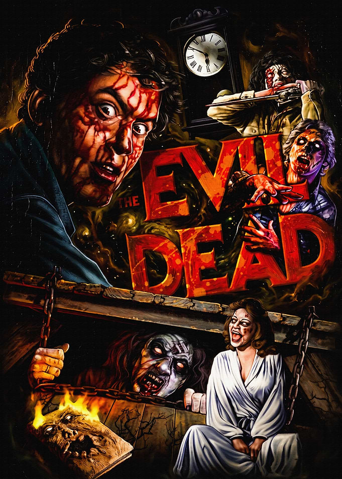 The Evil Dead Horror Movie Poster