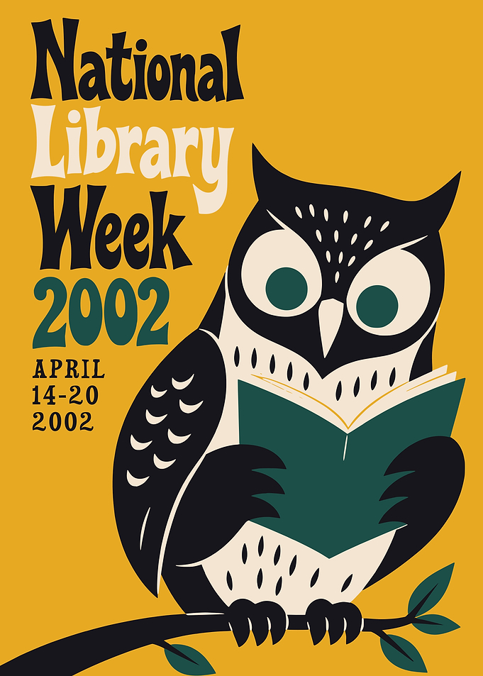National Library Week 2002 Poster