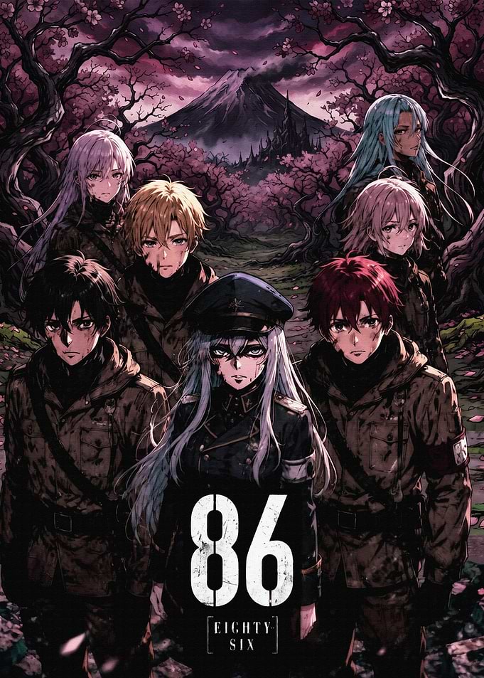 86 Eighty-Six Anime Poster