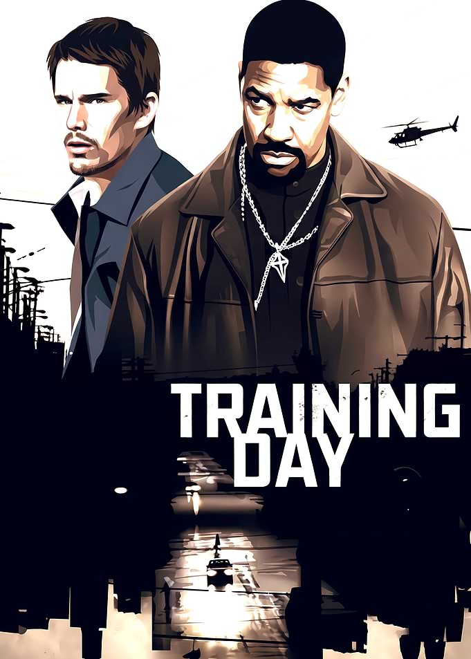 Training Day Movie Poster Art