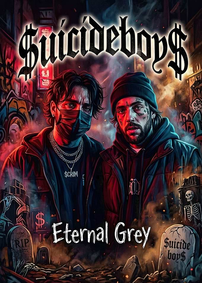 $uicideboy$ Eternal Grey Poster