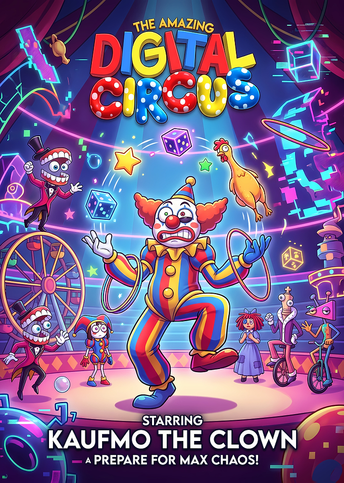 The Amazing Digital Circus Poster