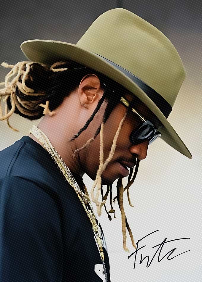 Portrait of Rapper Future