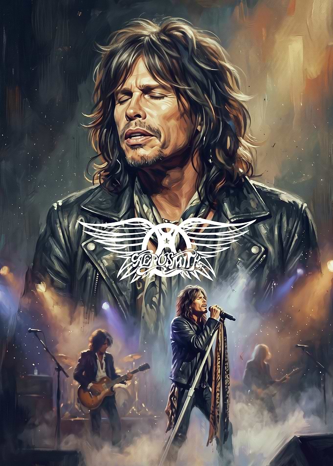 Aerosmith Steven Tyler Concert Poster