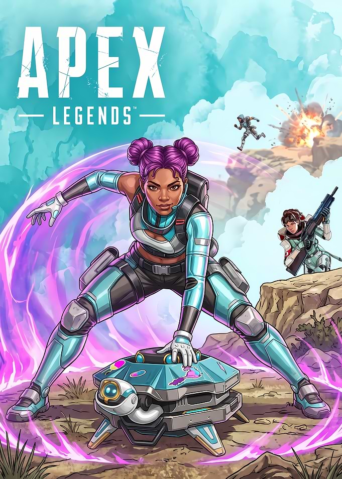 Apex Legends Lifeline Digital Art Poster