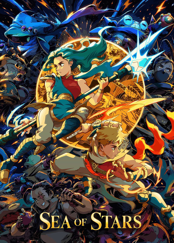 Sea of Stars Official Game Poster