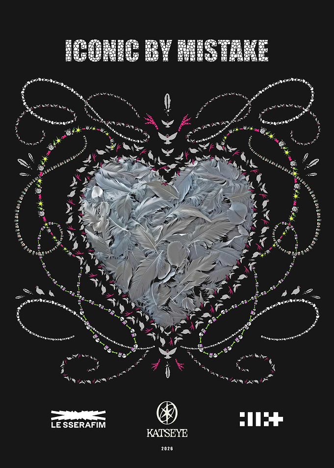 Iconic By Mistake Heart Poster