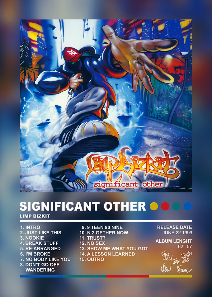 Limp Bizkit Significant Other Album Poster