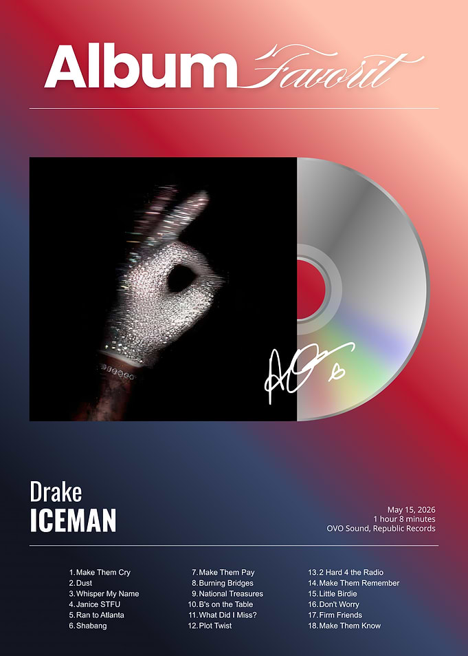 Drake ICEMAN Album Concept Poster