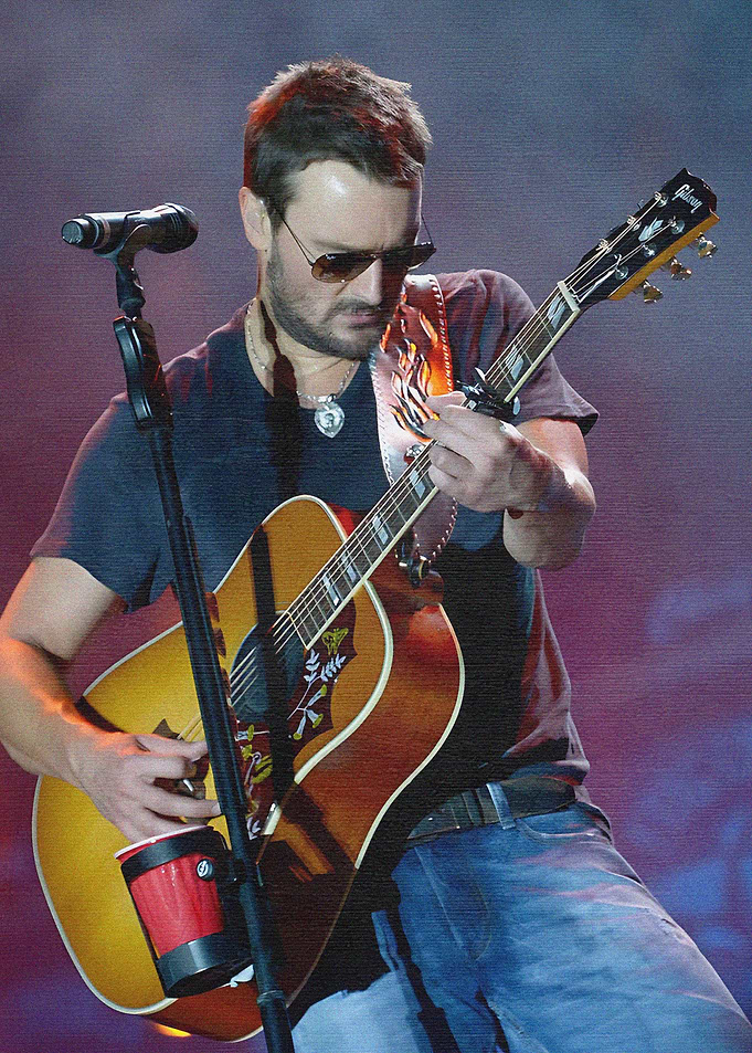 Eric Church Performing Live on Stage