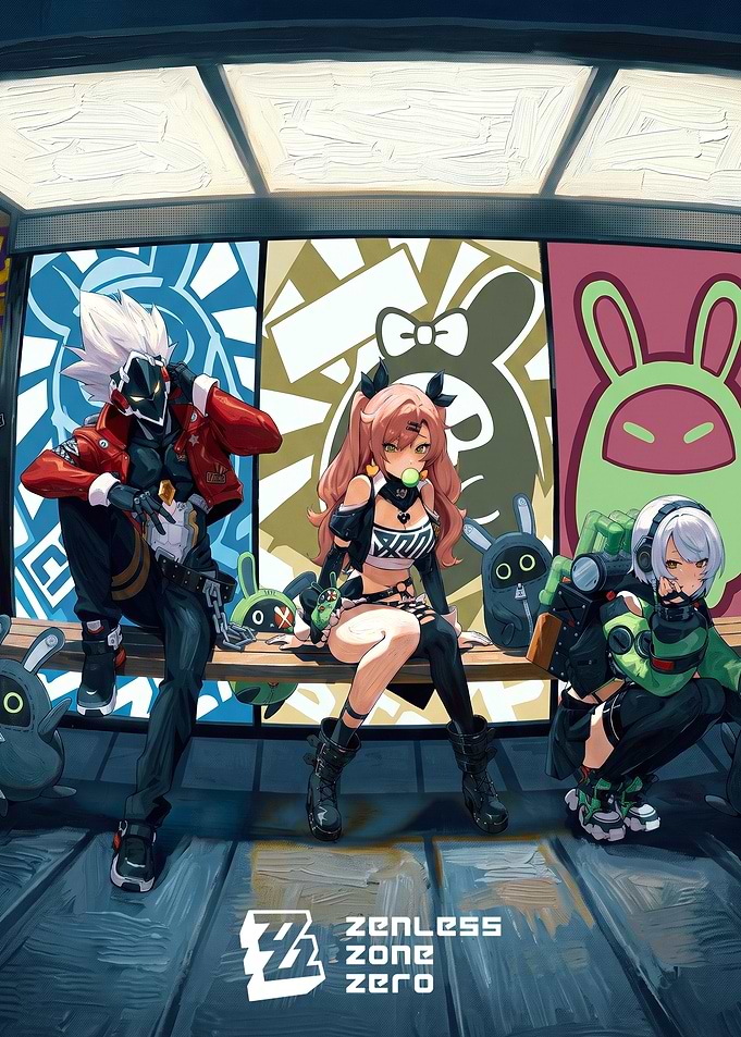 Zenless Zone Zero Character Group Art
