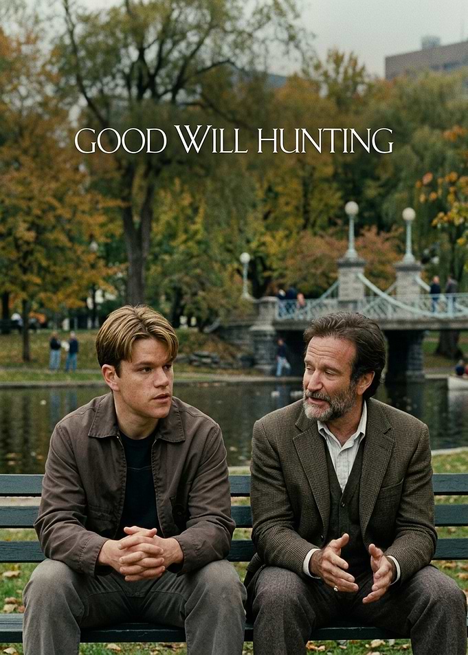 Good Will Hunting Movie Poster