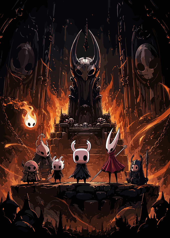 Hollow Knight Characters Before Throne