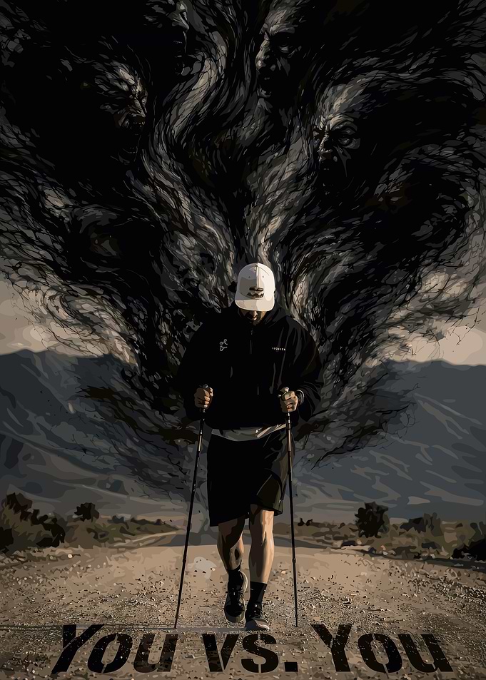 You vs. You Inspirational Poster