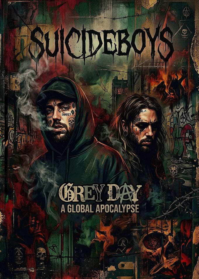 $uicideboy$ Grey Day Tour Poster