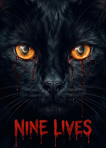 Nine Lives Black Cat Horror Poster