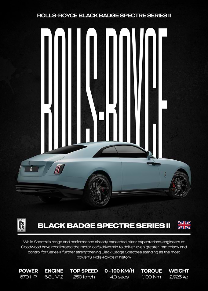 Rolls-Royce Black Badge Spectre Series II