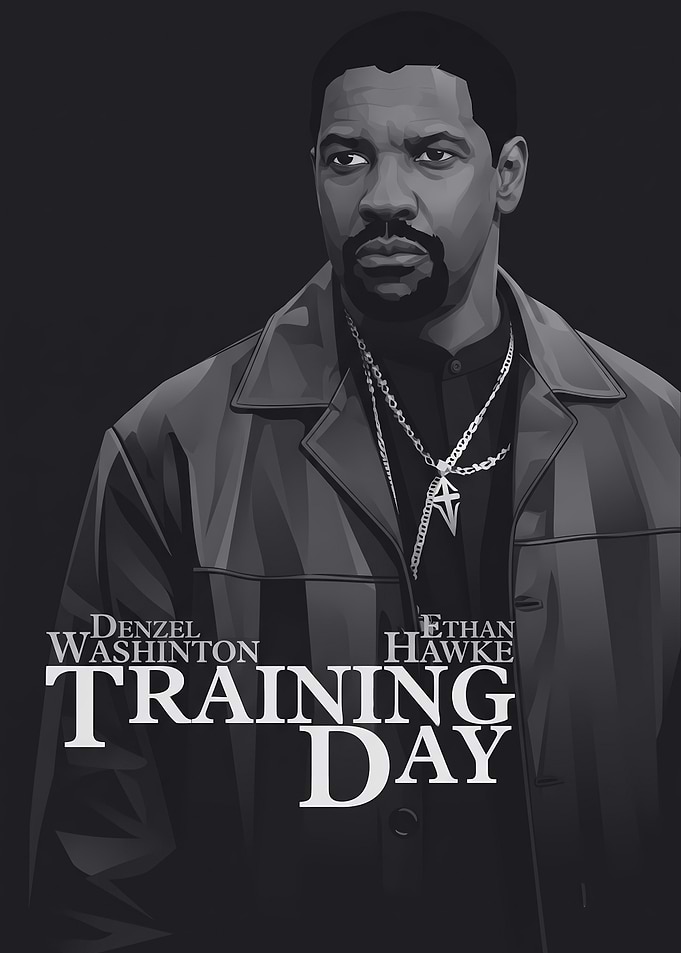 Training Day Movie Poster Art