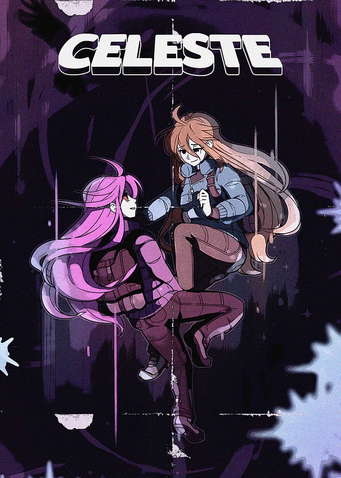 Celeste Game Fan Art Poster