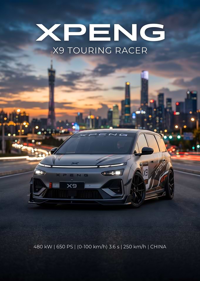 XPENG X9 Touring Racer Concept
