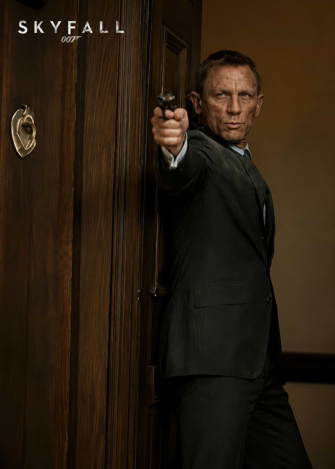 James Bond Skyfall Movie Poster