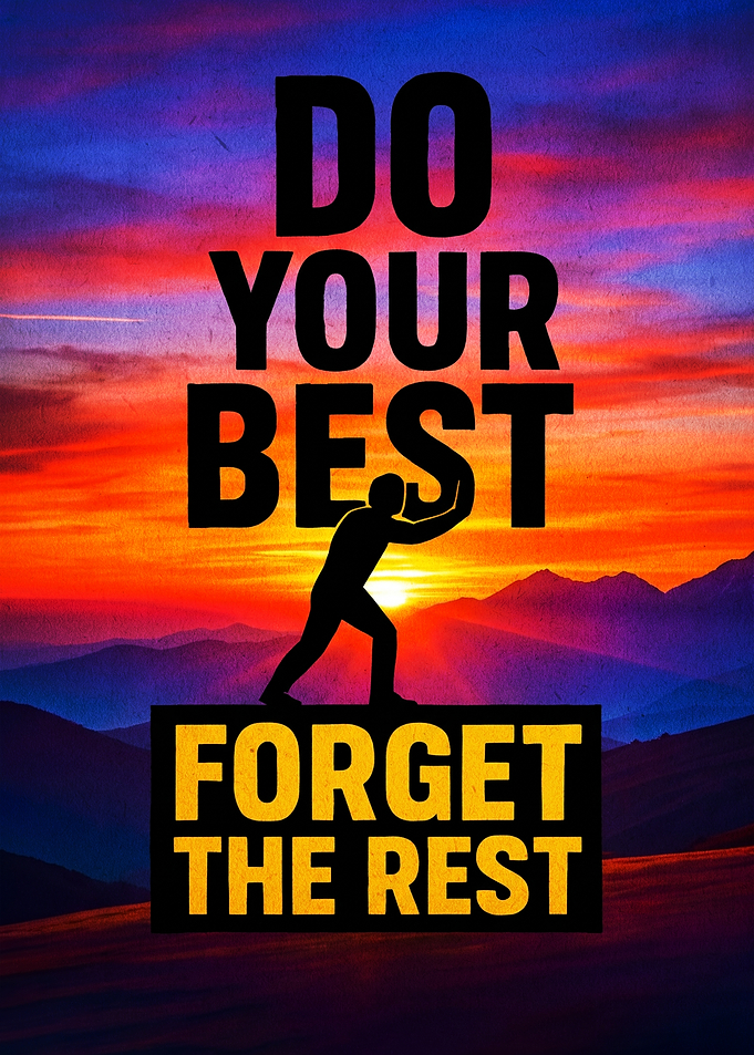 Do Your Best Forget The Rest