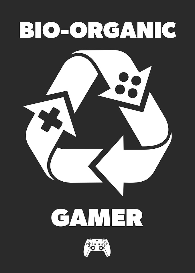 Bio-Organic Gamer: Recycling Controller Symbol