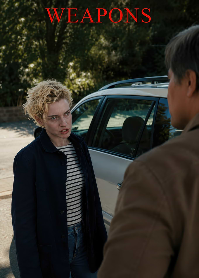 Weapons Movie Poster Featuring Julia Garner