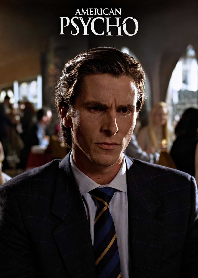 American Psycho Patrick Bateman Movie Poster