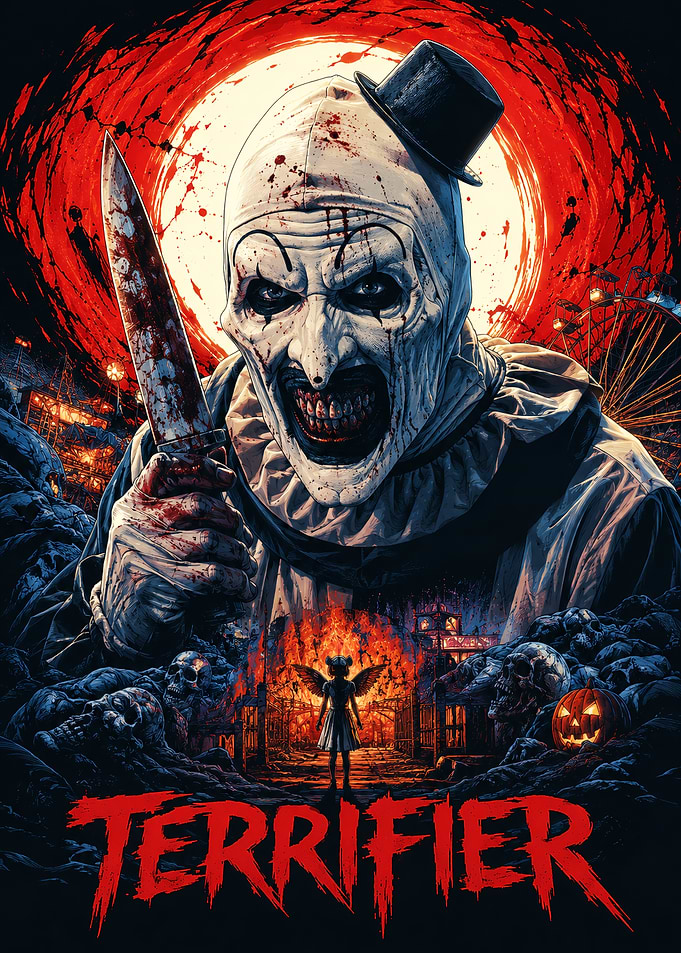 Terrifier Art the Clown Poster