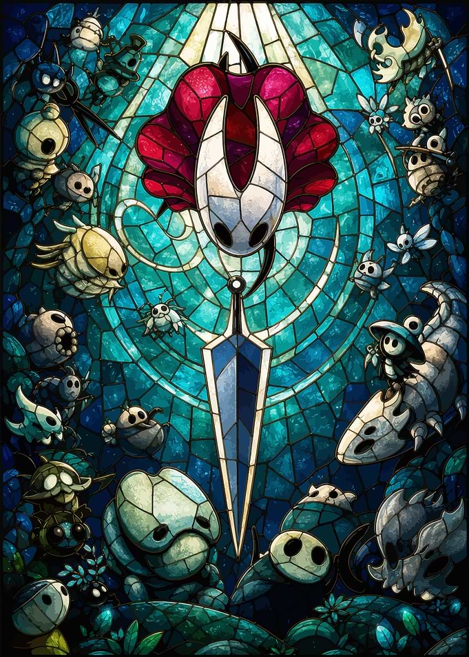 Hornet Stained Glass Art