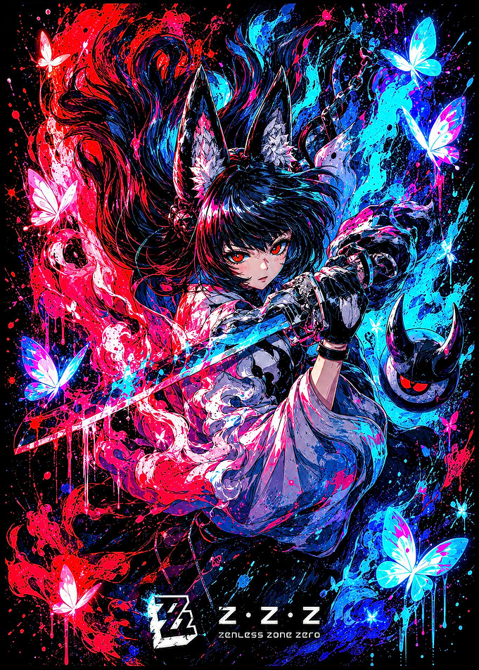 Zenless Zone Zero Miyabi Fan Art