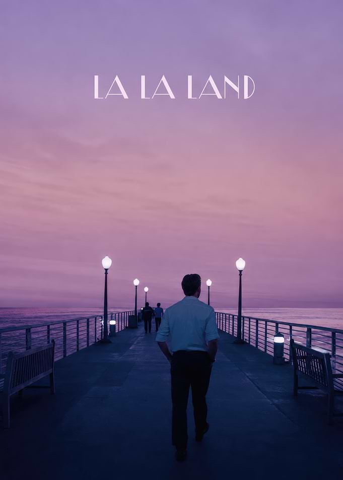 La La Land Pier Poster