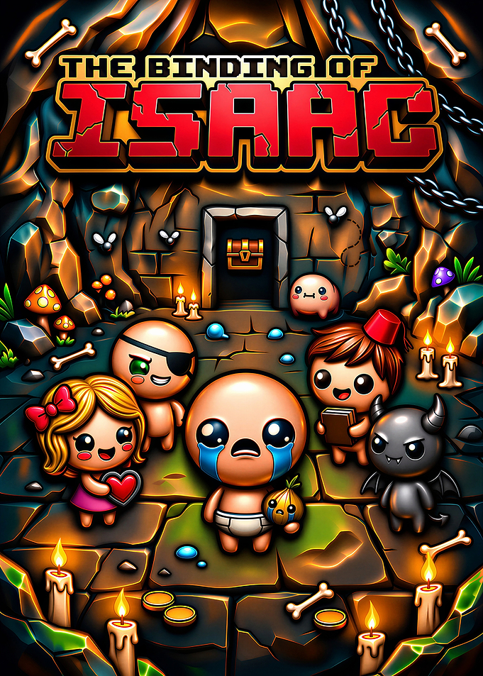 The Binding of Isaac Game Poster