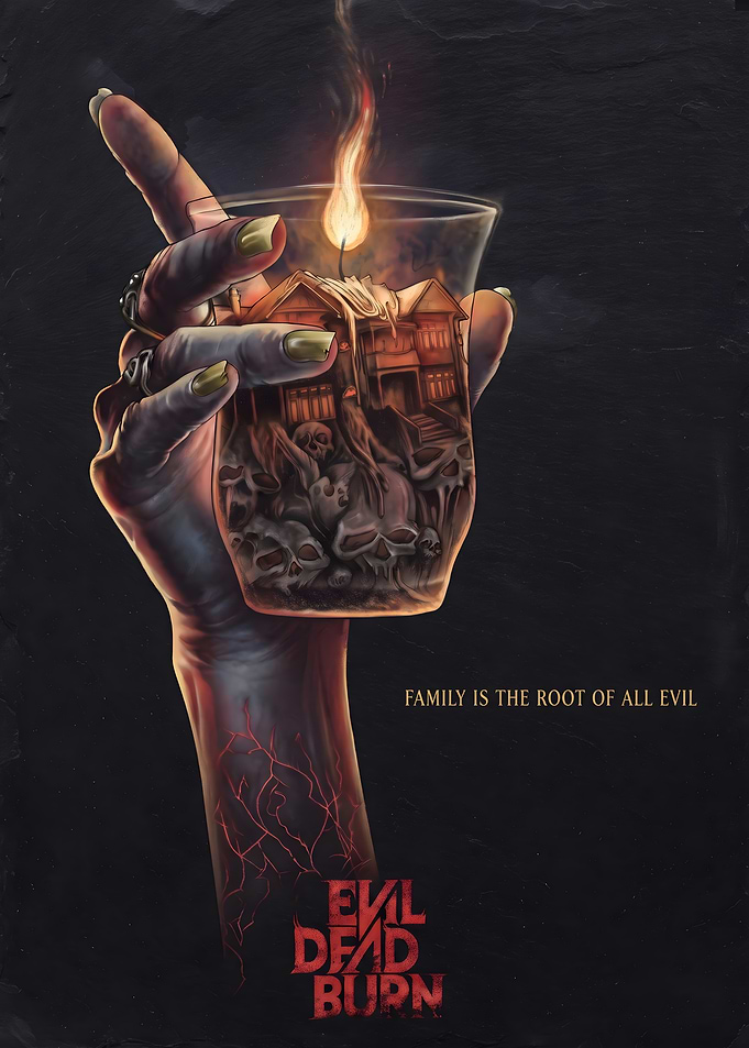 Evil Dead Burn Movie Poster
