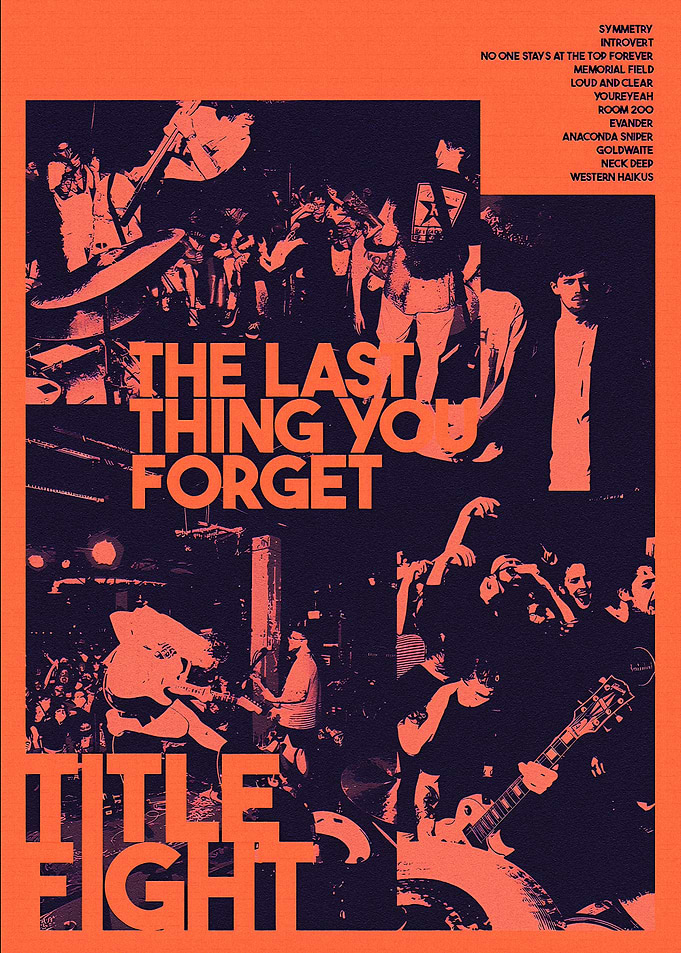 Title Fight The Last Thing You Forget Poster