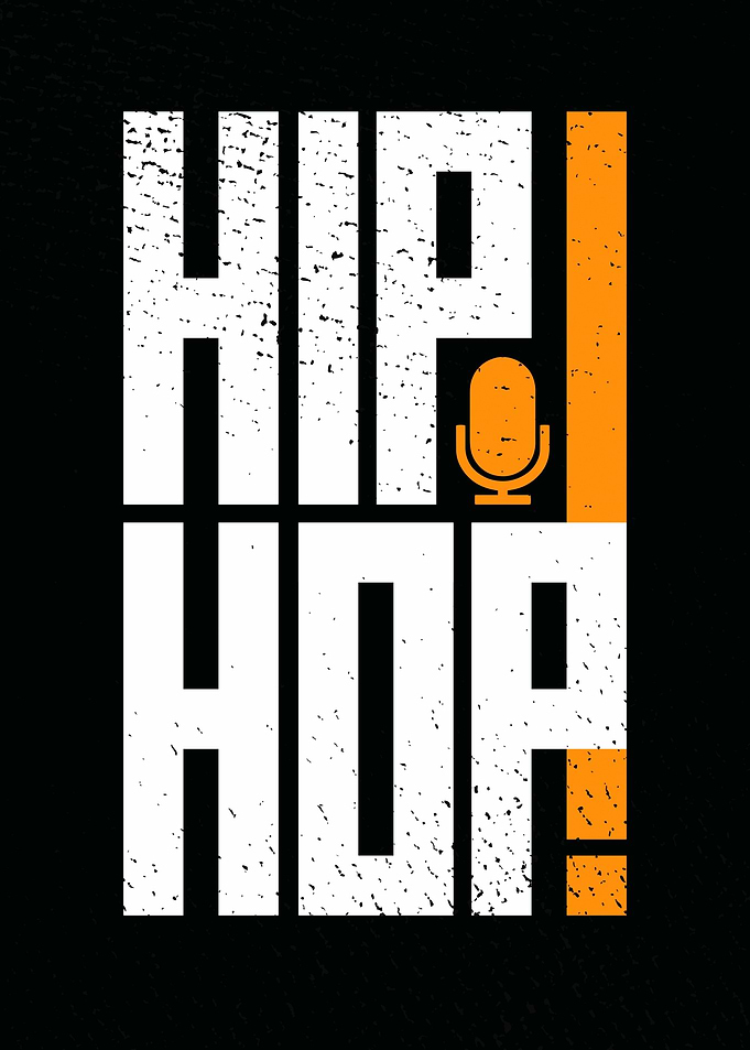 Hip Hop Typography Poster