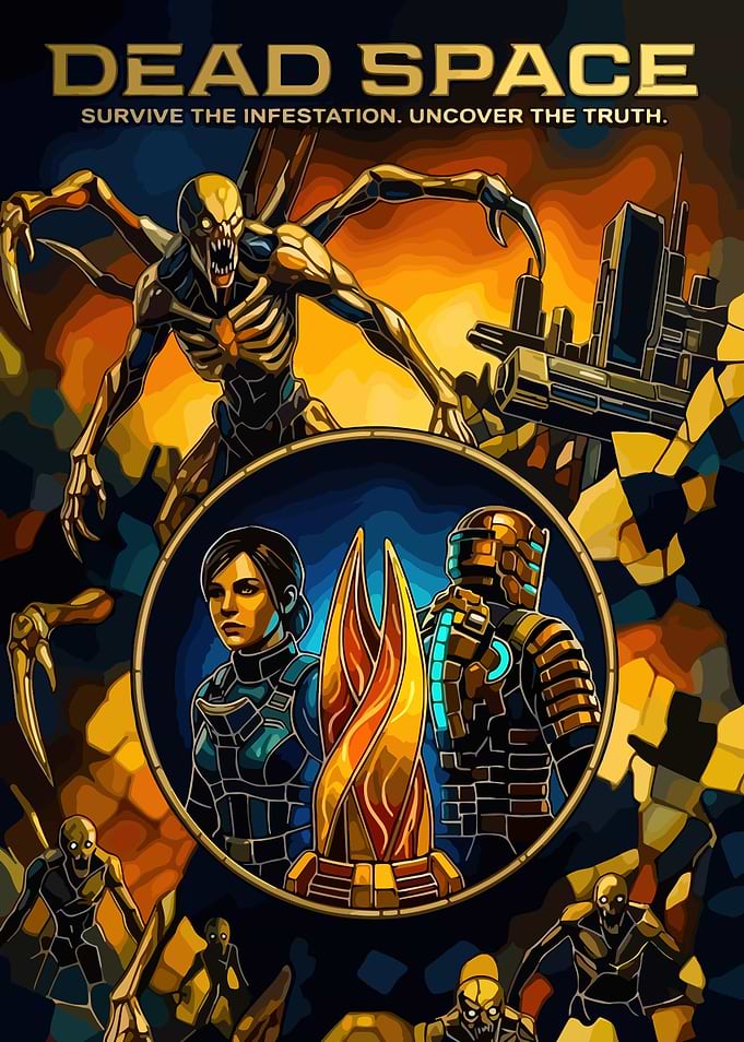 Dead Space Video Game Poster