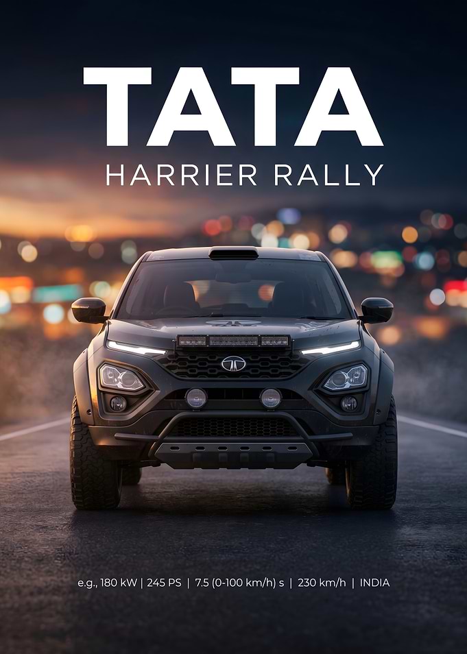Tata Harrier Rally Concept Car