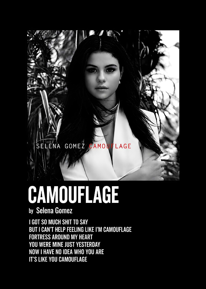 Camouflage Poster